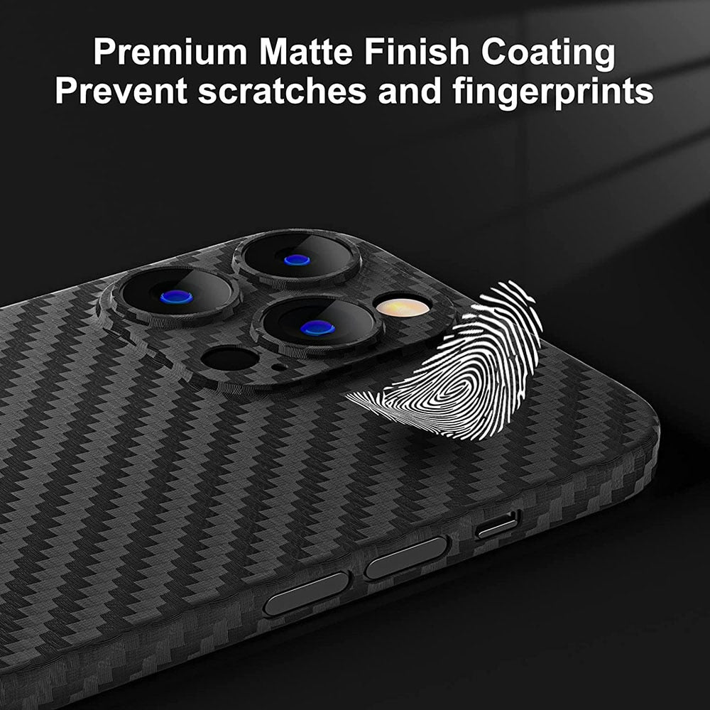 0,3 mm Ultra Dünne Textur Matte Hartschale Für iPhone