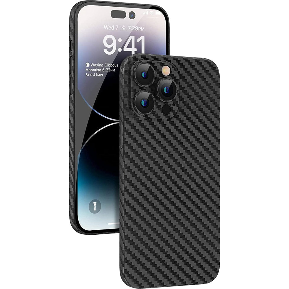 0,3 mm Ultra Dünne Textur Matte Hartschale Für iPhone