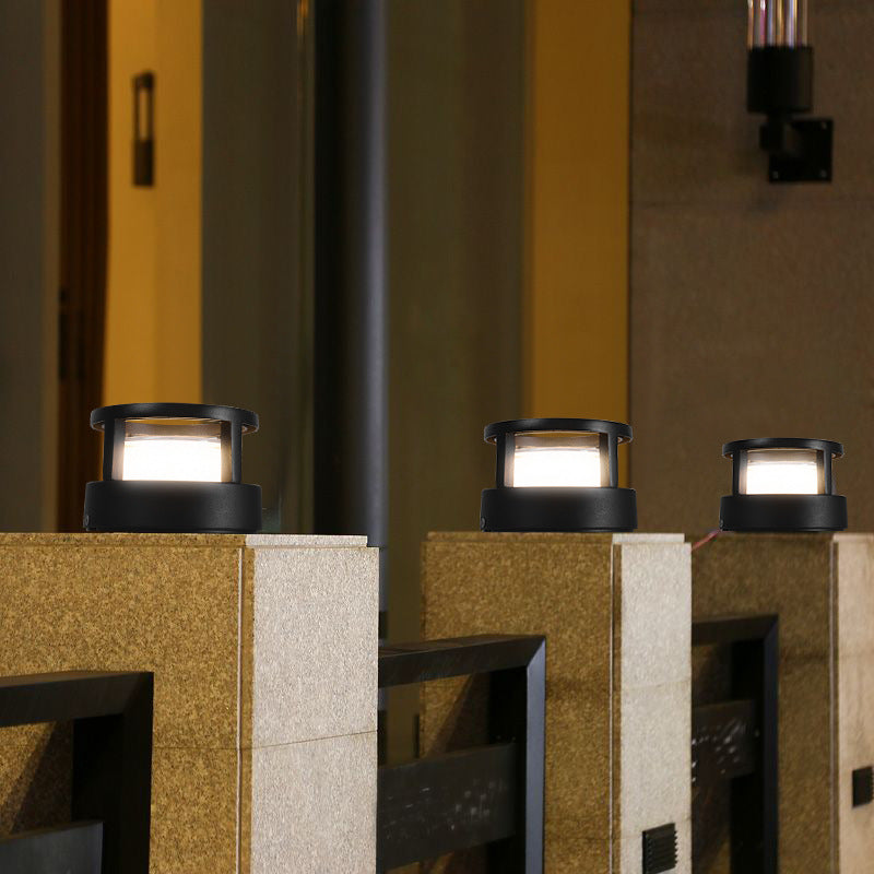 Moderne quadratische LED wasserdichte Außenlandschaftsleuchte