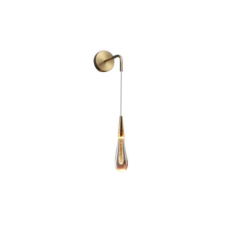 LumeTear Luxe LED Wandleuchte Dimmbar Tropfenform für Schlafzimmer und Wohnzimmer