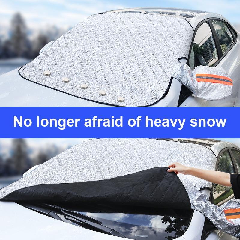 LuxGuard Windschutzscheiben-Schutz | Halten Sie Ihr Fahrzeug mit einer langlebigen und wetterbeständigen Abdeckung für optimale Sicherheit und Komfort geschützt.