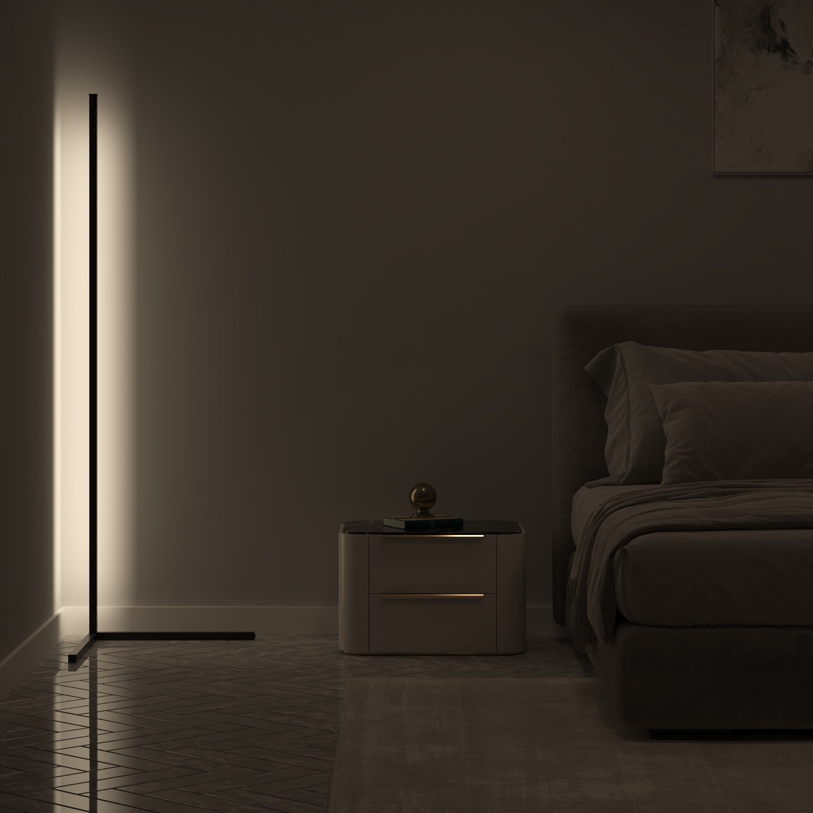 Eck-Stehlampe XL