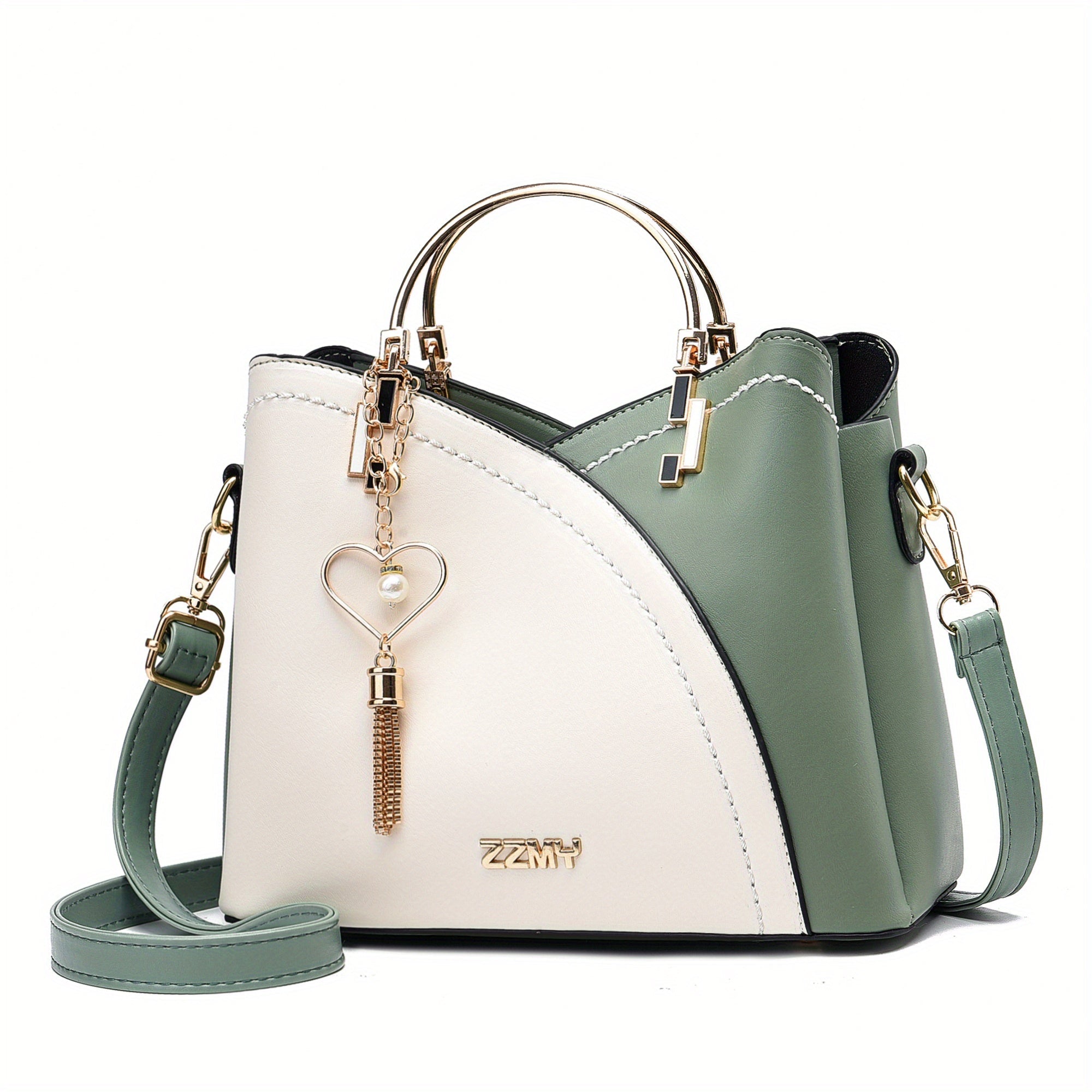 Luxuriöse Leder-Handtasche für Frauen | Klein