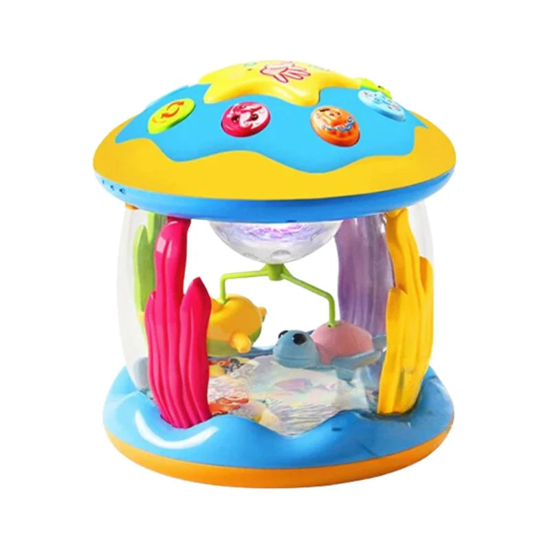 GlowBeat - Magische Licht- und Klangtrommel für Babys