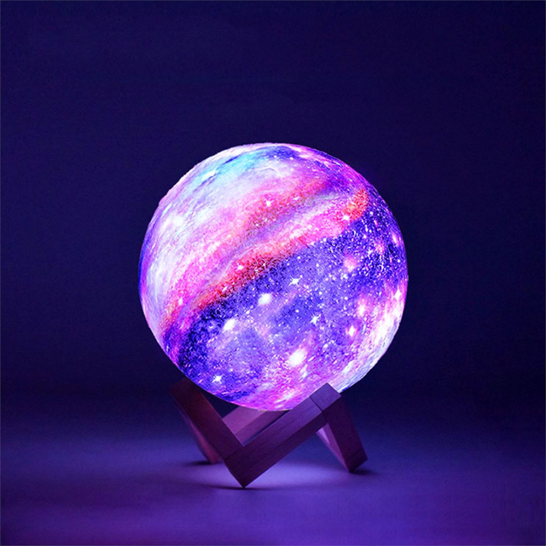 Asteria | Drahtlose 3D Mondlampe
