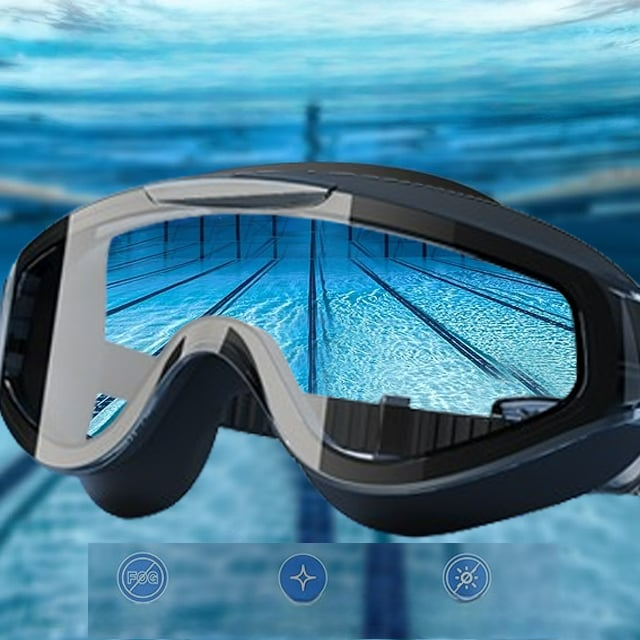 HD Erwachsene Wasserdichte Anti-Beschlag Schwimmbrille