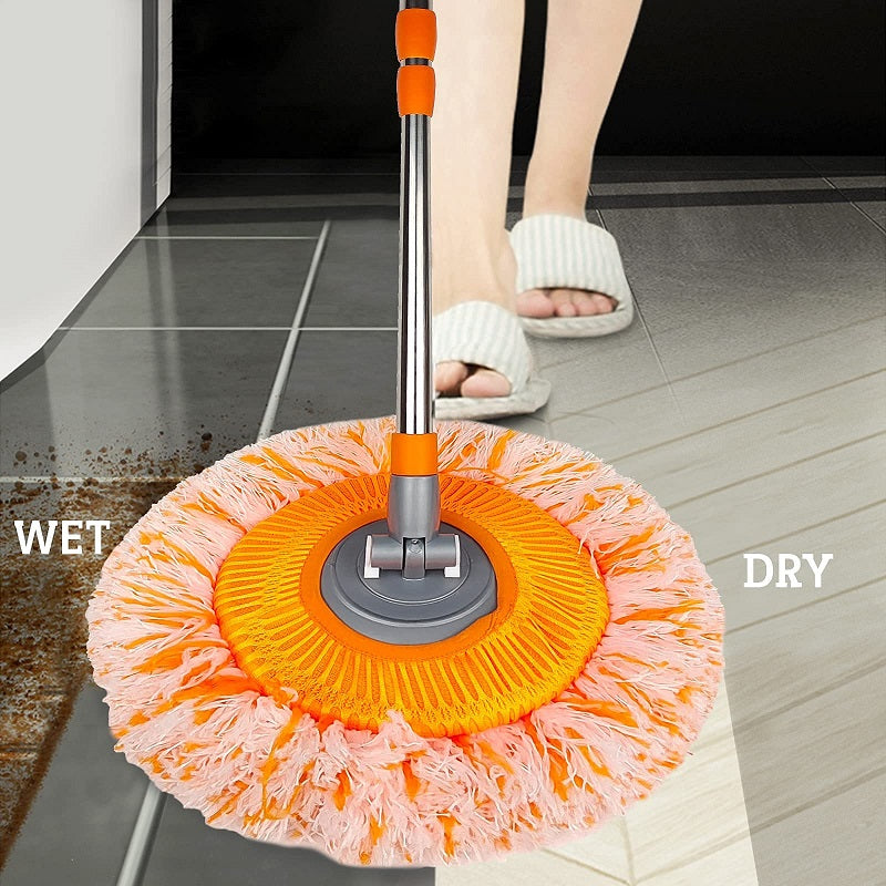 LuxeClean 360° Drehbare Reinigung mop | Verstellbarer Mop für müheloses Reinigen in jeder Ecke