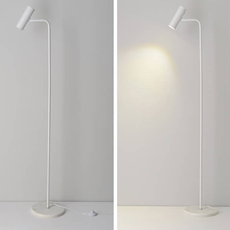 Industrielle Eisen Einfache Lampenbasis Verstellbare LED Stehlampe