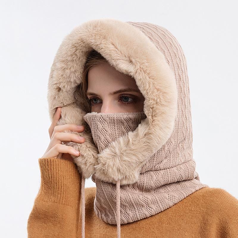 LuxéCuddle Scoodie | Schal, Mütze und Kapuze in einer stilvollen Lösung