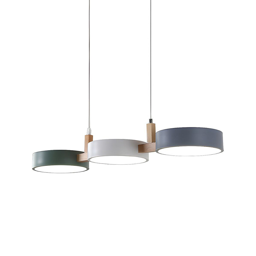 Nordic Flush Deckenleuchte mit mehreren Köpfen für Küchen und Esszimmer