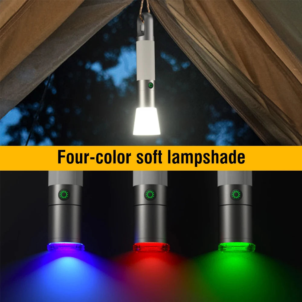 Boruit LED-Taschenlampe mit hoher Leistung