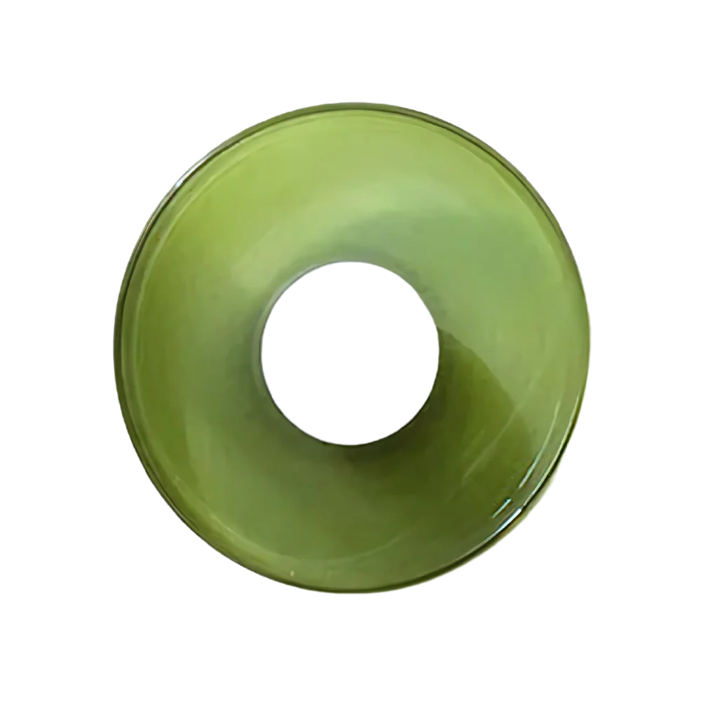 Nordic Glass Olive Disc Wand- & Deckenleuchte LED 1-Licht