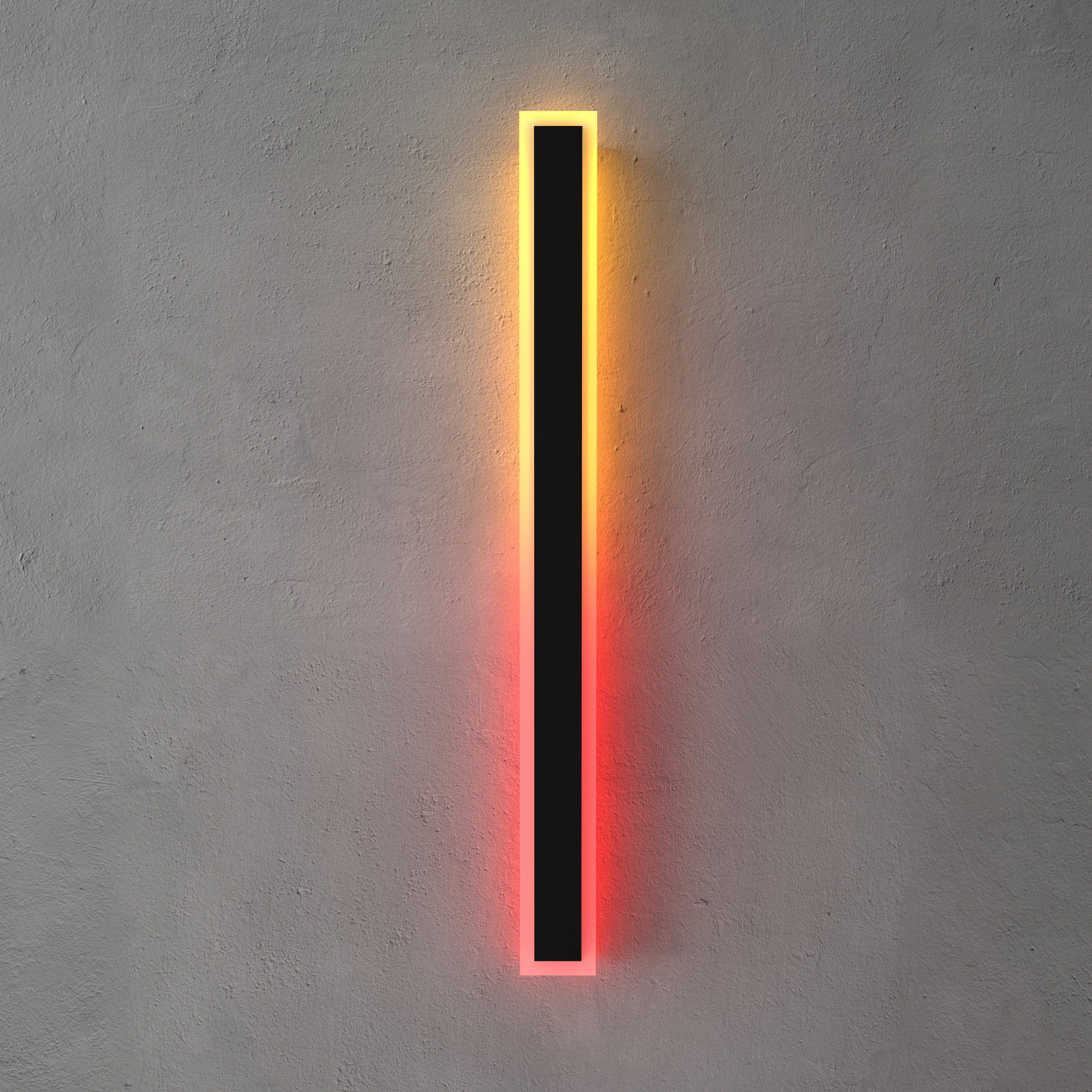 Immense RGB Wandleuchte