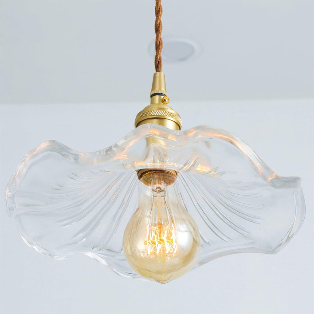 Stylische Hibiskusblumenlampe