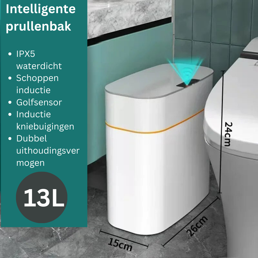 Intelligente Mülltonne | Stilvoll und mit Bewegungssensor