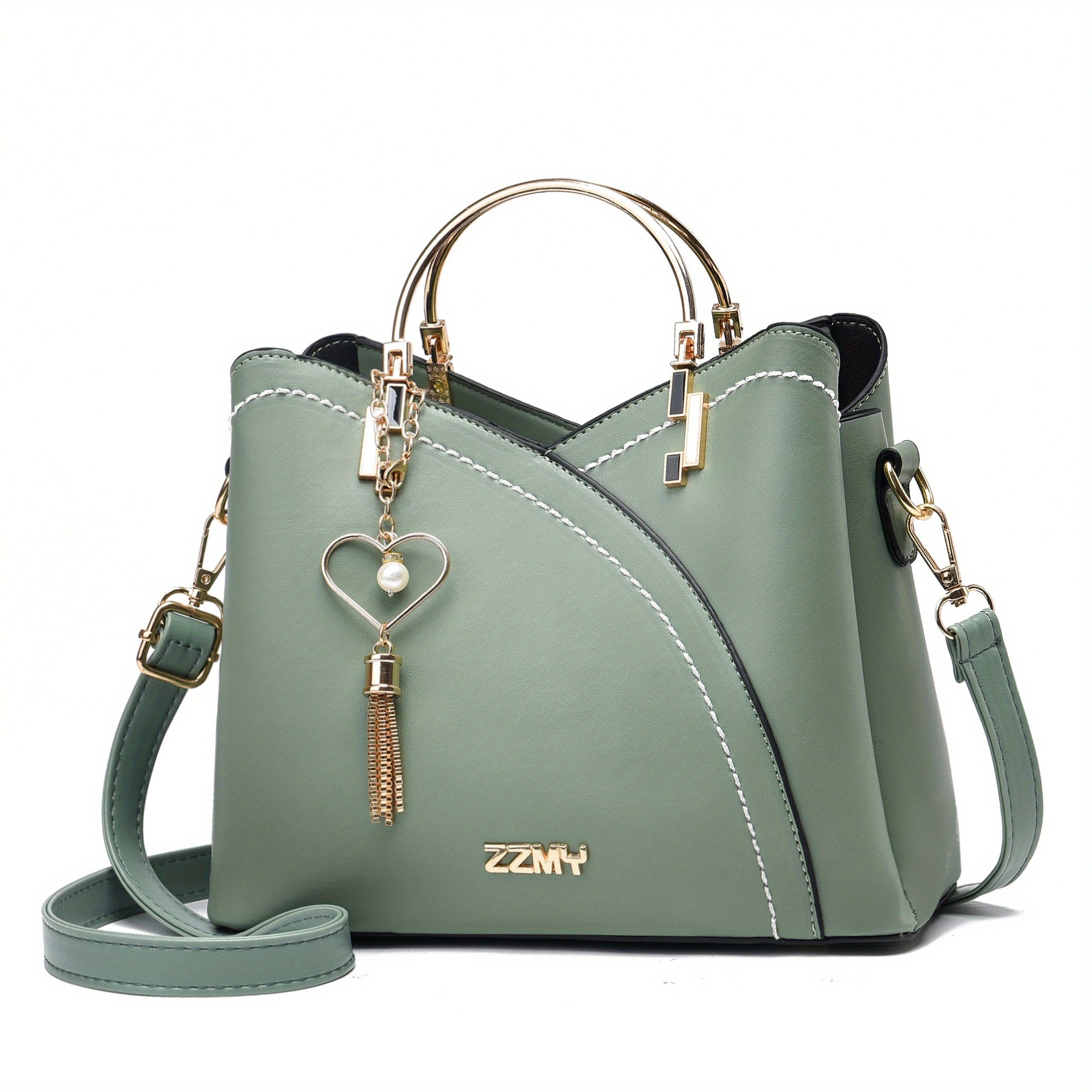 Luxuriöse Leder-Handtasche für Frauen | Klein