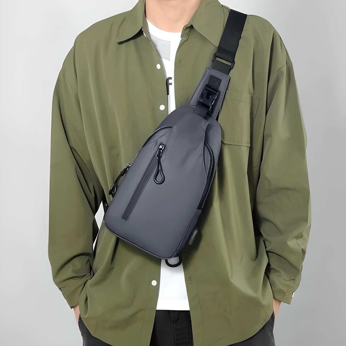 AquaGuard Luxe Schultertasche | Wasserdichtes und Diebstahlschutz-Design für einen sicheren Stil