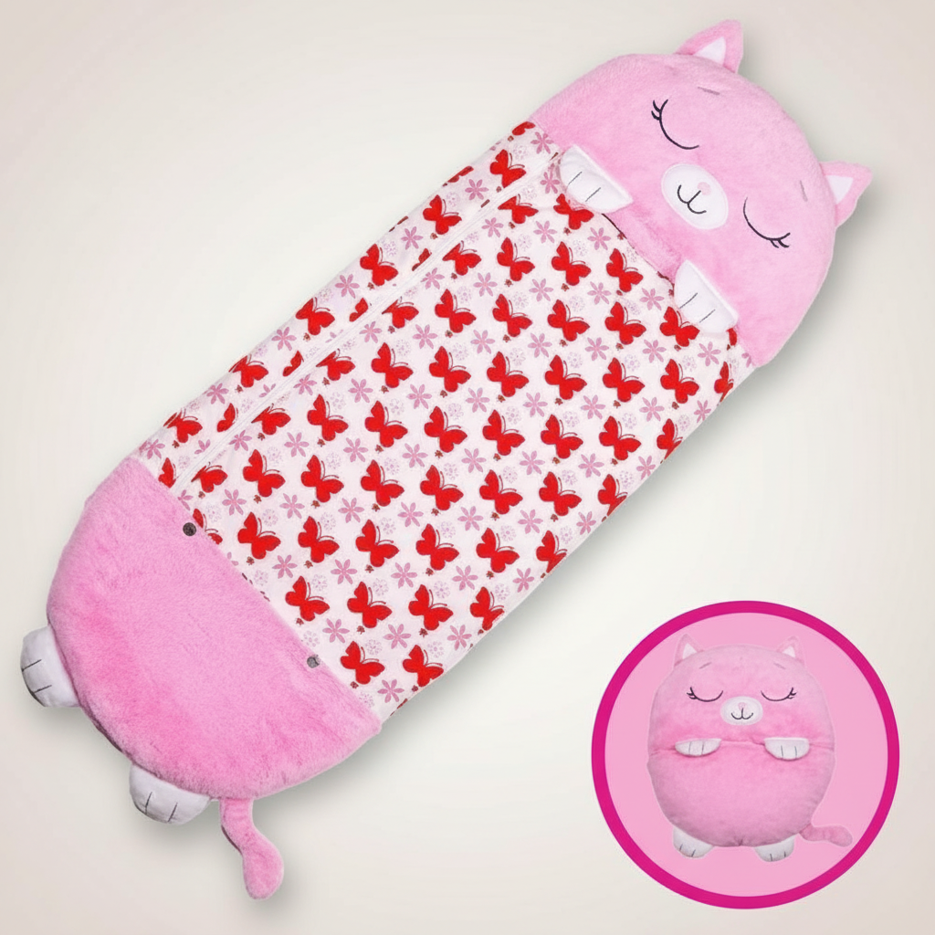Faltbarer Kinder-Schlafsack in Tierform – Snoozi