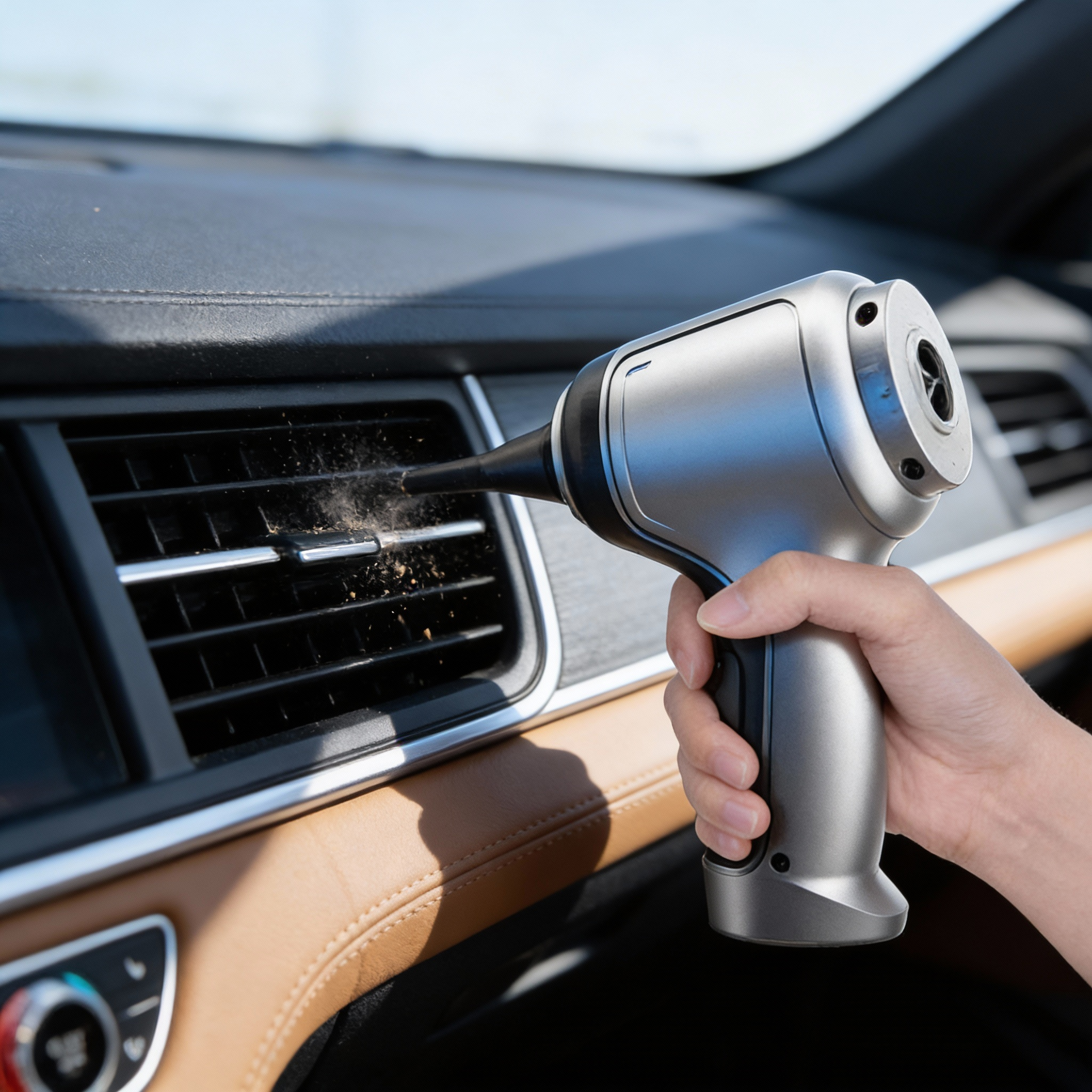 Leistungsstarker kabelloser Auto-Staubsauger für eine gründliche Reinigung