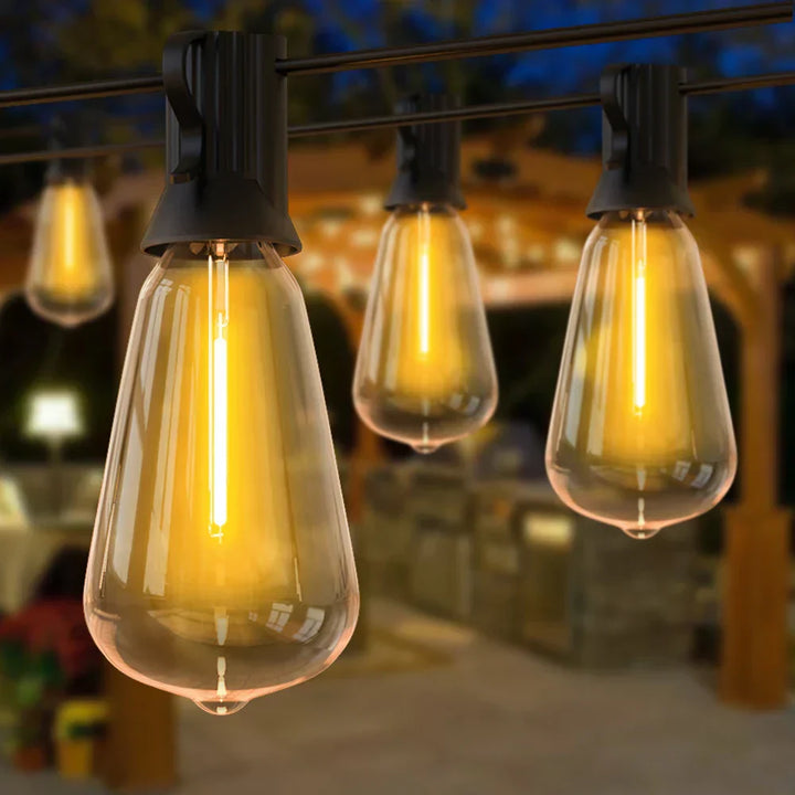 Wetterfeste LED Weihnachtsbeleuchtung für Außen – Dekorativer Lichterkette