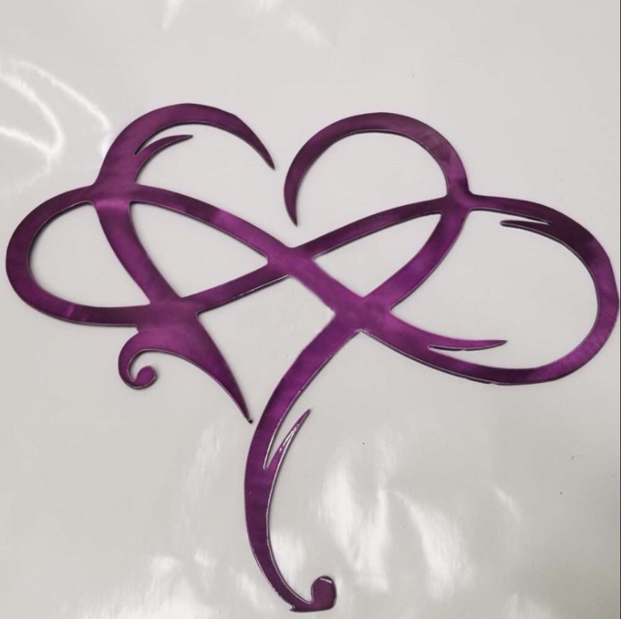 Frendorf Unendlichkeit Herz Wanddekoration Symbol der Ewigen Liebe