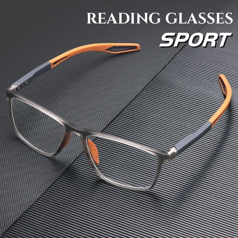 Multifokale Lesebrille für Männer und Frauen – Hochwertiges Polycarbonat – Für Nah und Fern – Wanduhr