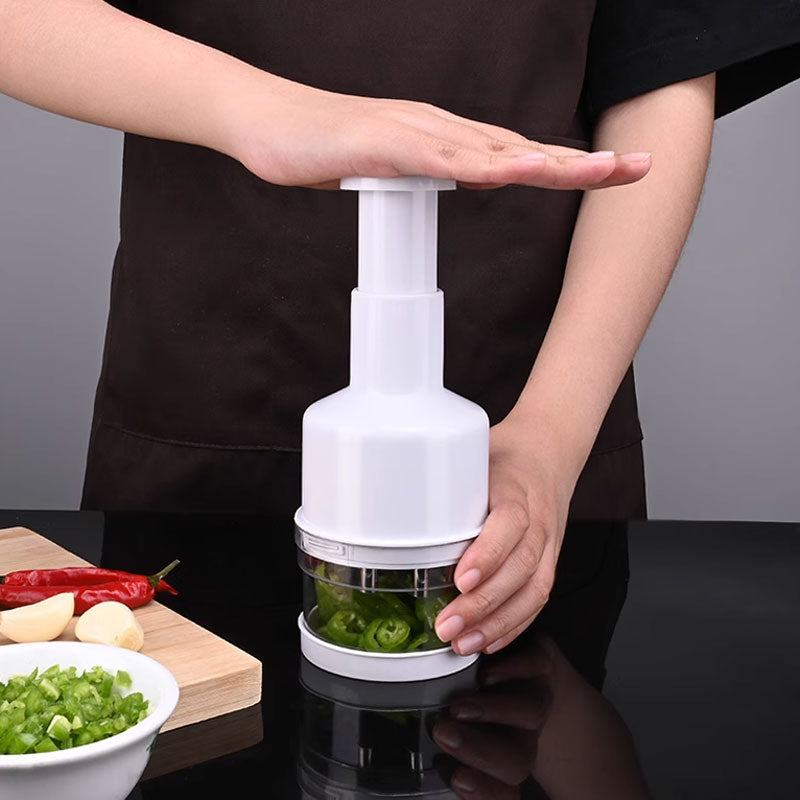 GourmetEssence Edelstahl Knoblauchpresse | Effizient und stilvoll für perfekte Knoblauchpaste