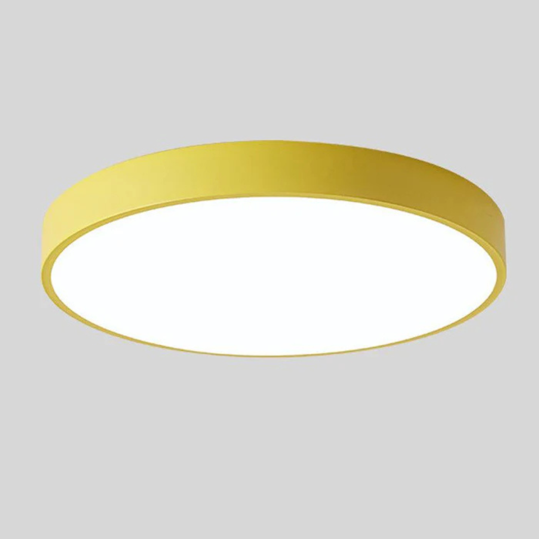 Delos - Skandinavische Holz-LED-Deckenlampe