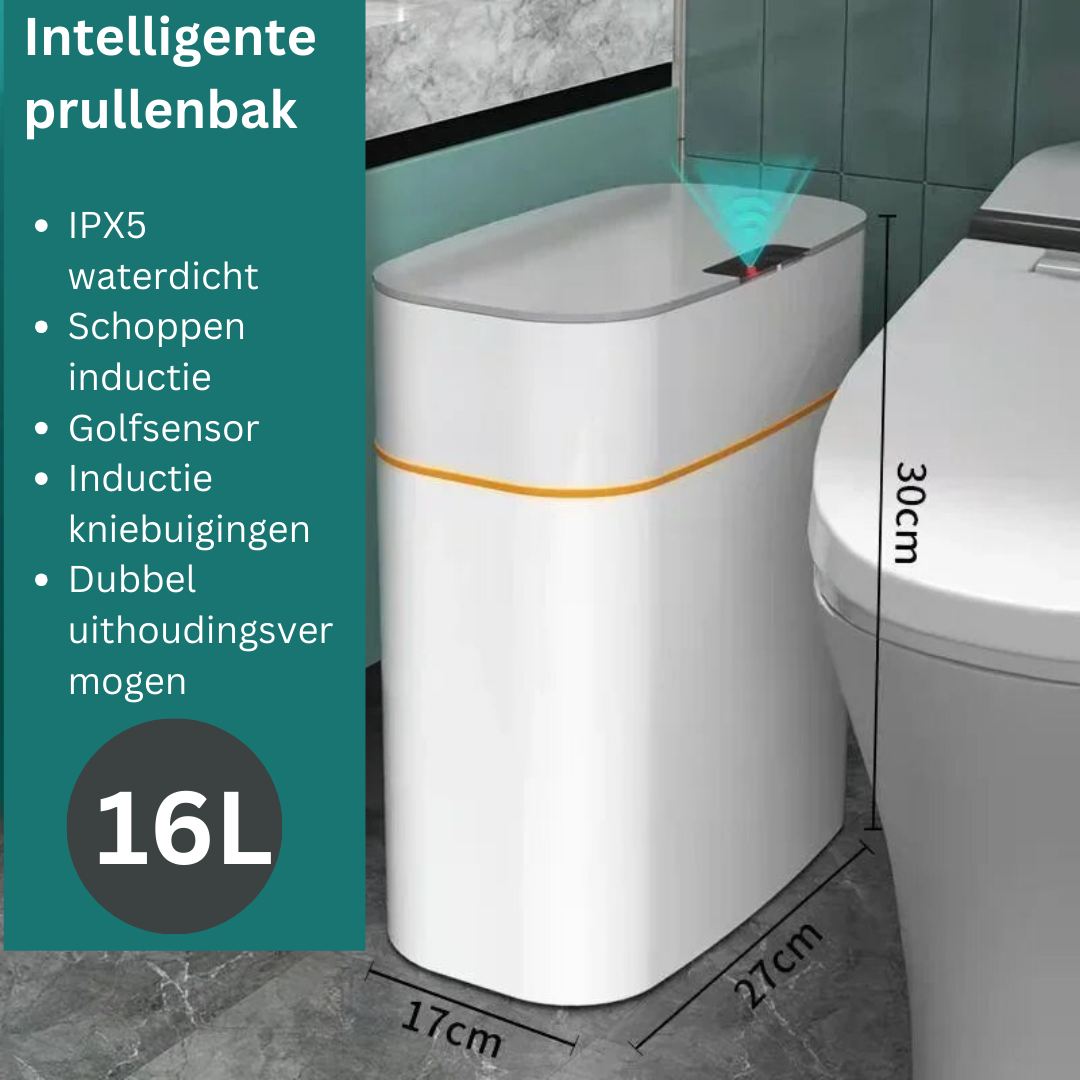 Intelligente Mülltonne | Stilvoll und mit Bewegungssensor