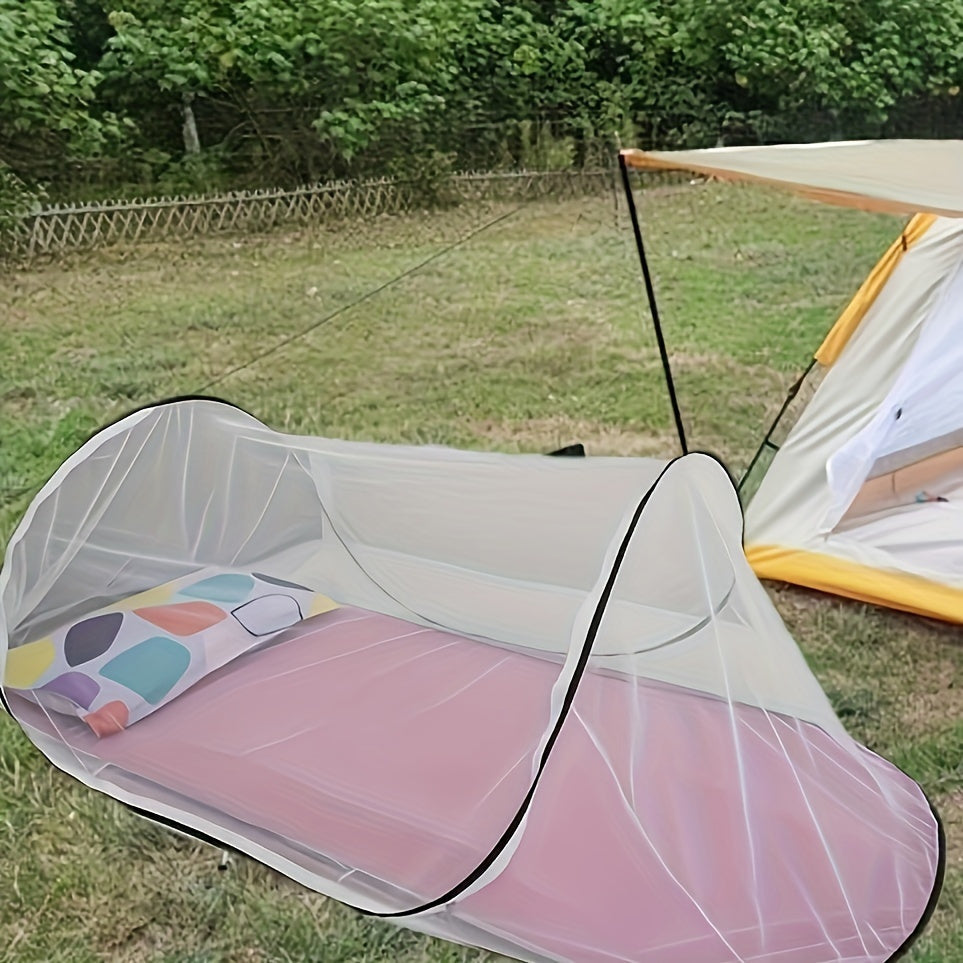 InsectoGuard Moskitonetz | Ultraleicht, Faltbar und Mit Reißverschluss für 1 Person