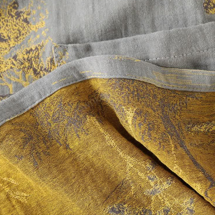 Neutrales Baumwoll-Kimono-Pyjamaset