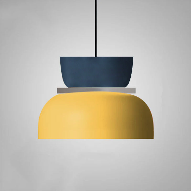 Nordic Zinklegierung Dual-Tone Kuppel Pendelleuchte LED 1-Licht