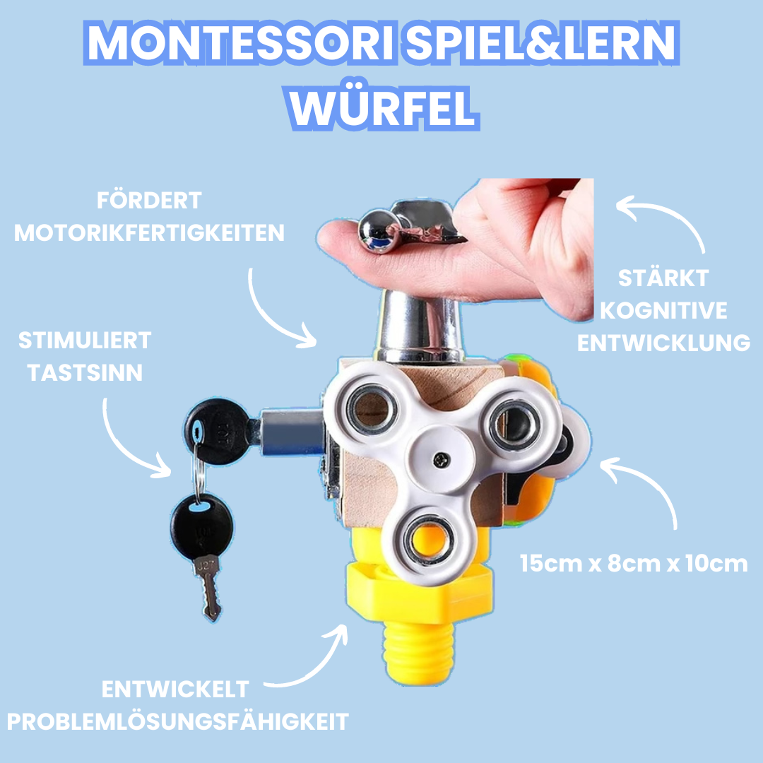 Montessori 4-in-1 Lern- und Spielset