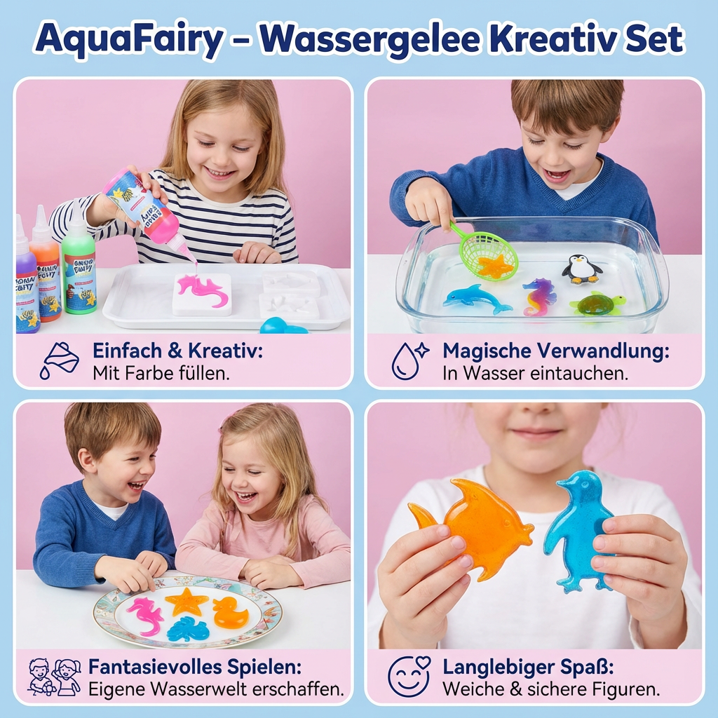 AquaFairy Wassergelee Kreativset