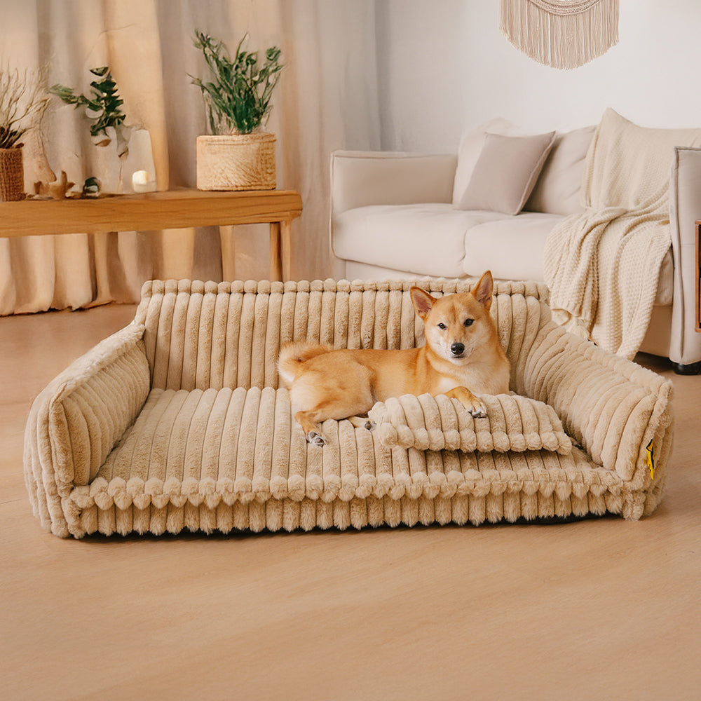 PawComfort - Waschbare bequeme weiche Schlafbank für Haustiere
