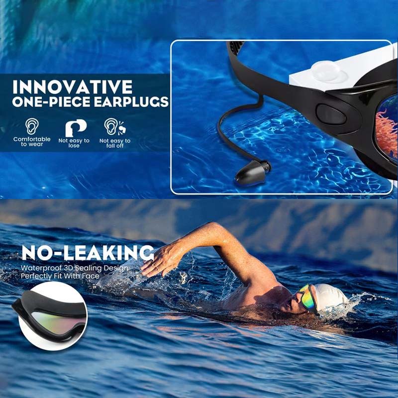 Weitwinkel Anti-Beschlag Schwimmbrille