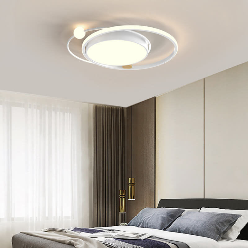 Frendorf | Runde LED Deckenleuchte | Nordisches Minimal Design
