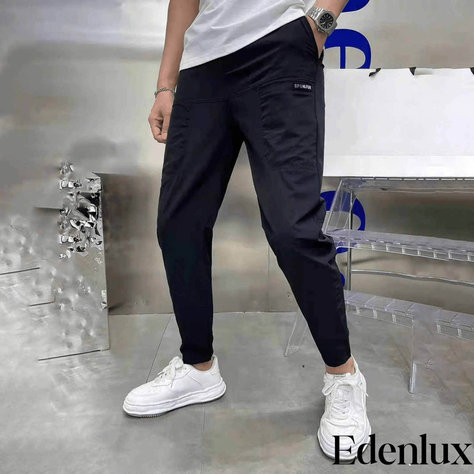 LETZTER TAG 60% RABATT | Lucas | Stretch Cargo Jeans für Männer