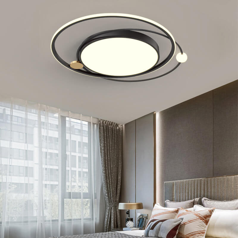 Frendorf | Runde LED Deckenleuchte | Nordisches Minimal Design