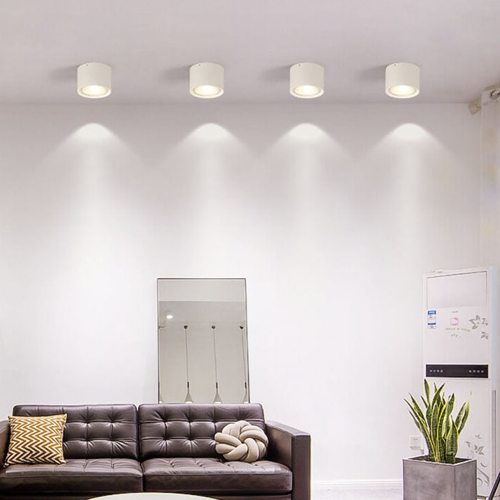 Frendorf | LED Deckenstrahler Zylinder | Verstellbares Spotlight Design
