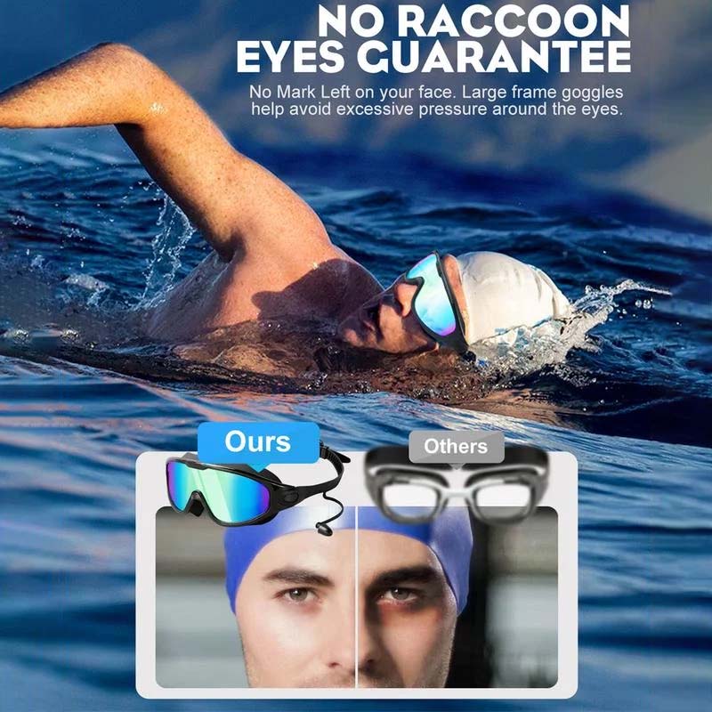 Weitwinkel Anti-Beschlag Schwimmbrille
