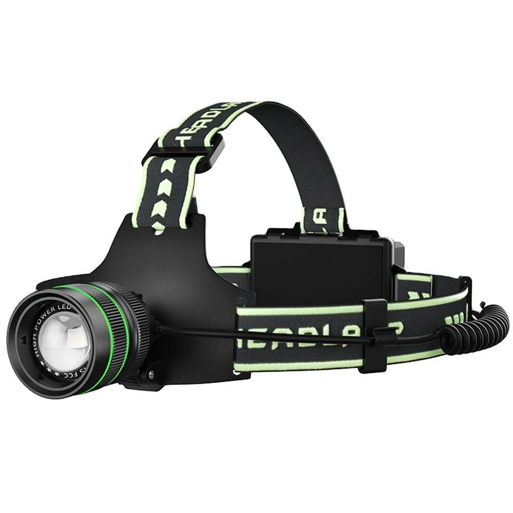 BrightTrail – 10.000 Lumen Stirnlampe mit einstellbarem Strahl und Powerbank-Funktion