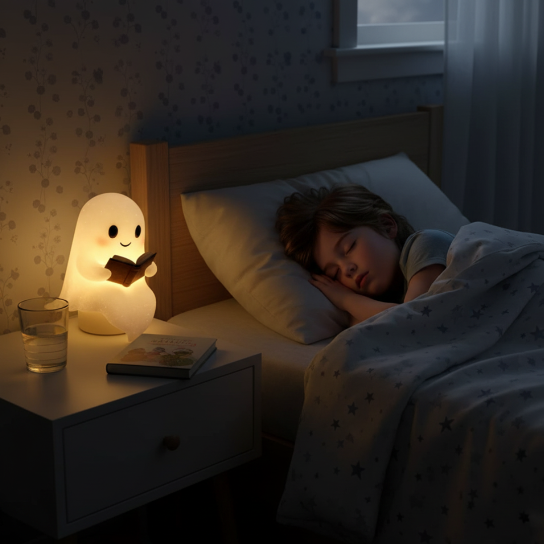 NachtGeest Lampe – Handgefertigte Dekorative Nachtlampe mit Warmem Licht