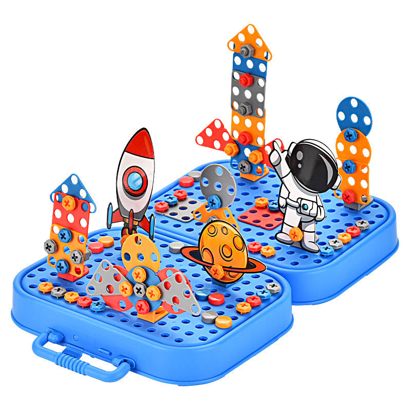 Montessori 3D-Werkzeugkoffer für Kinder