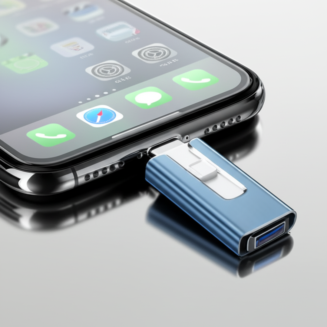 SmartOpslag USB-Stick – Direkte Übertragung von Dateien ohne Internet