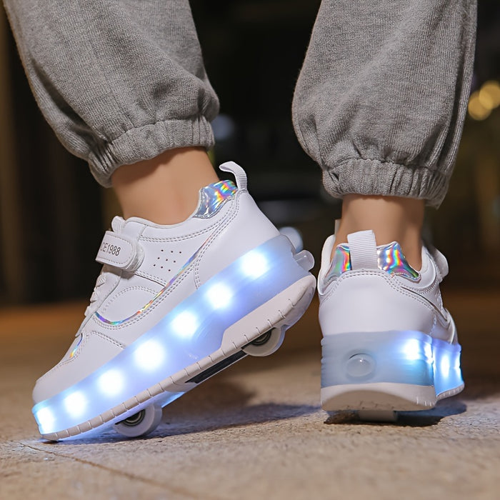 FlashRider – Lichtspektakel Roller Sneakers für Kinder