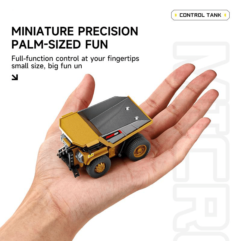 BuildMaster Mini RC Set | Lustige Baustellenfahrzeuge für endlose Spielabenteuer