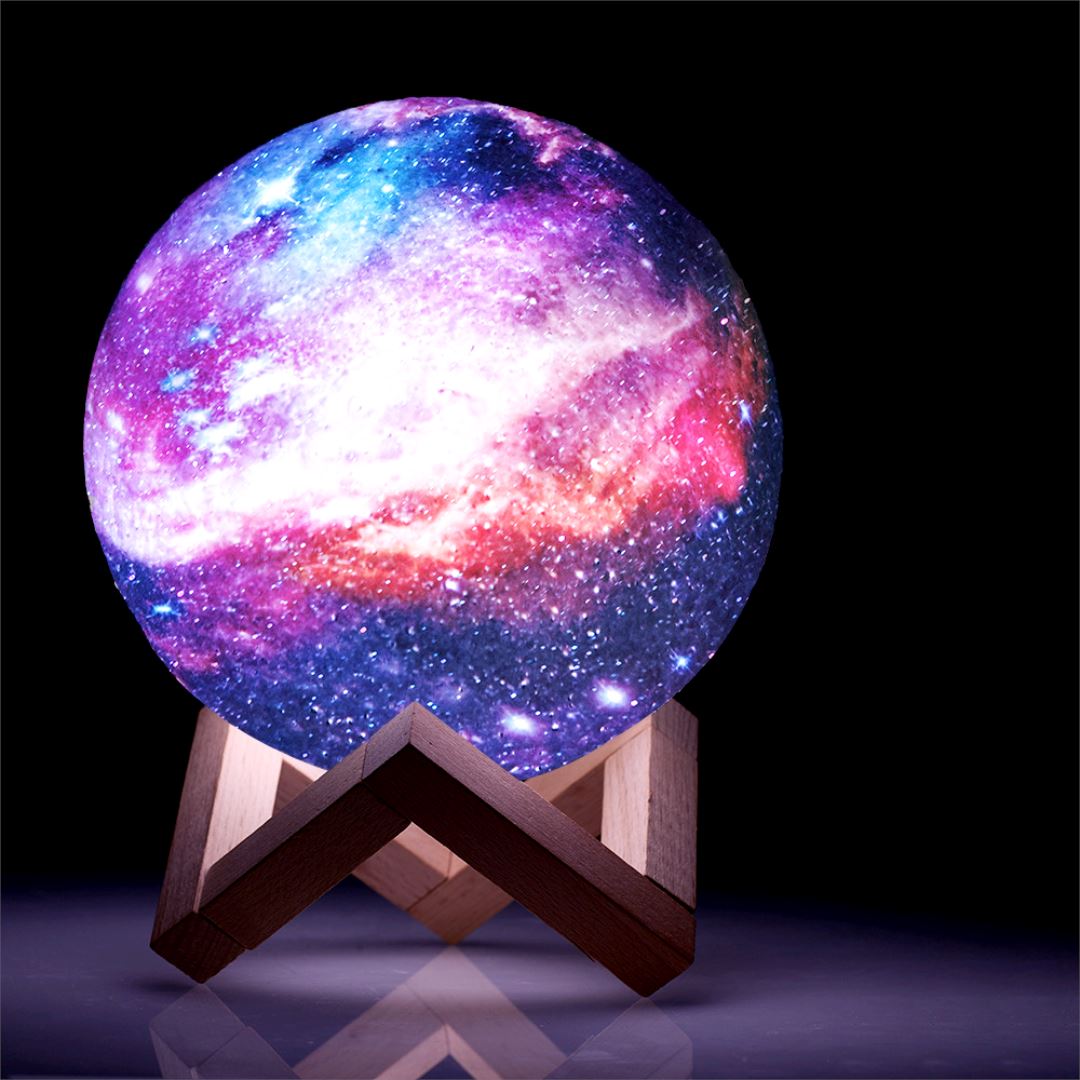 Asteria | Drahtlose 3D Mondlampe