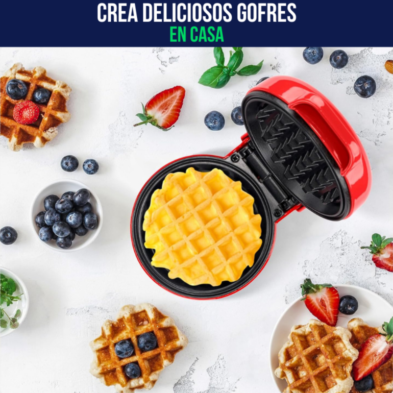 EasyBake Waffel | Mini Multifunktionale Elektrische Waffelmaschine