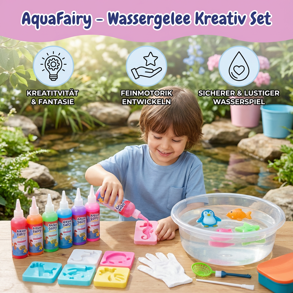 AquaFairy Wassergelee Kreativset